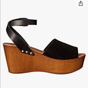 Anthropologie Wedge Pump